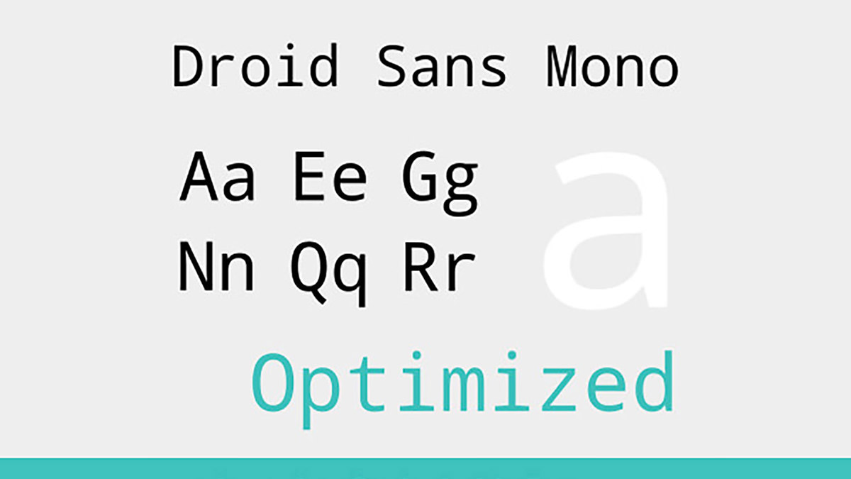 Droid Sans Mono