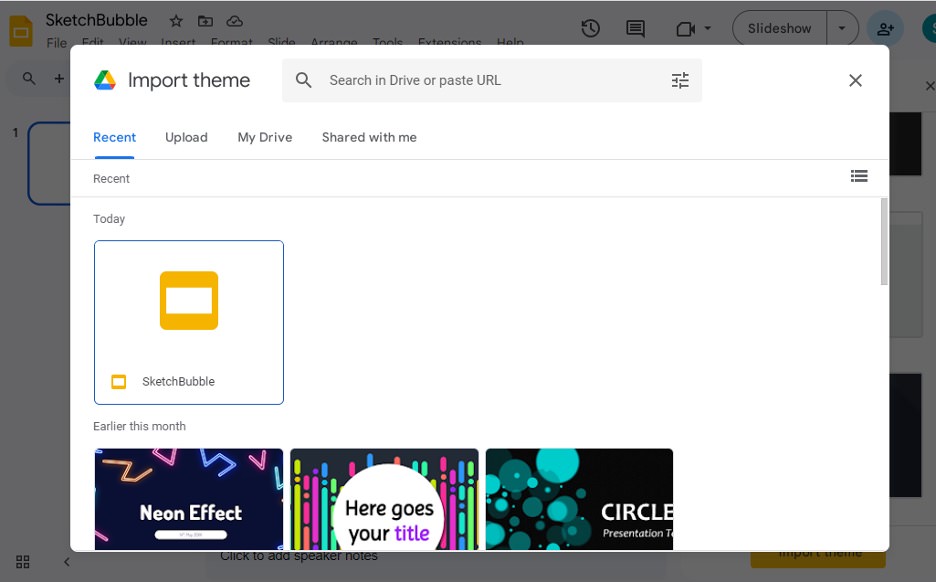 google slides themes