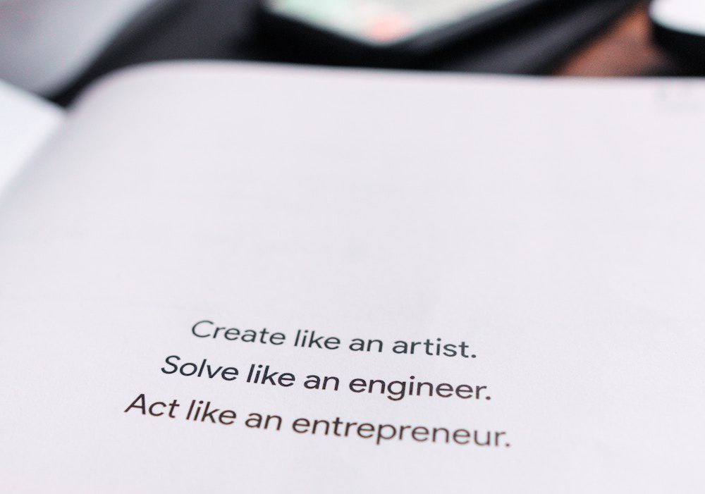 act like an entreprenuer