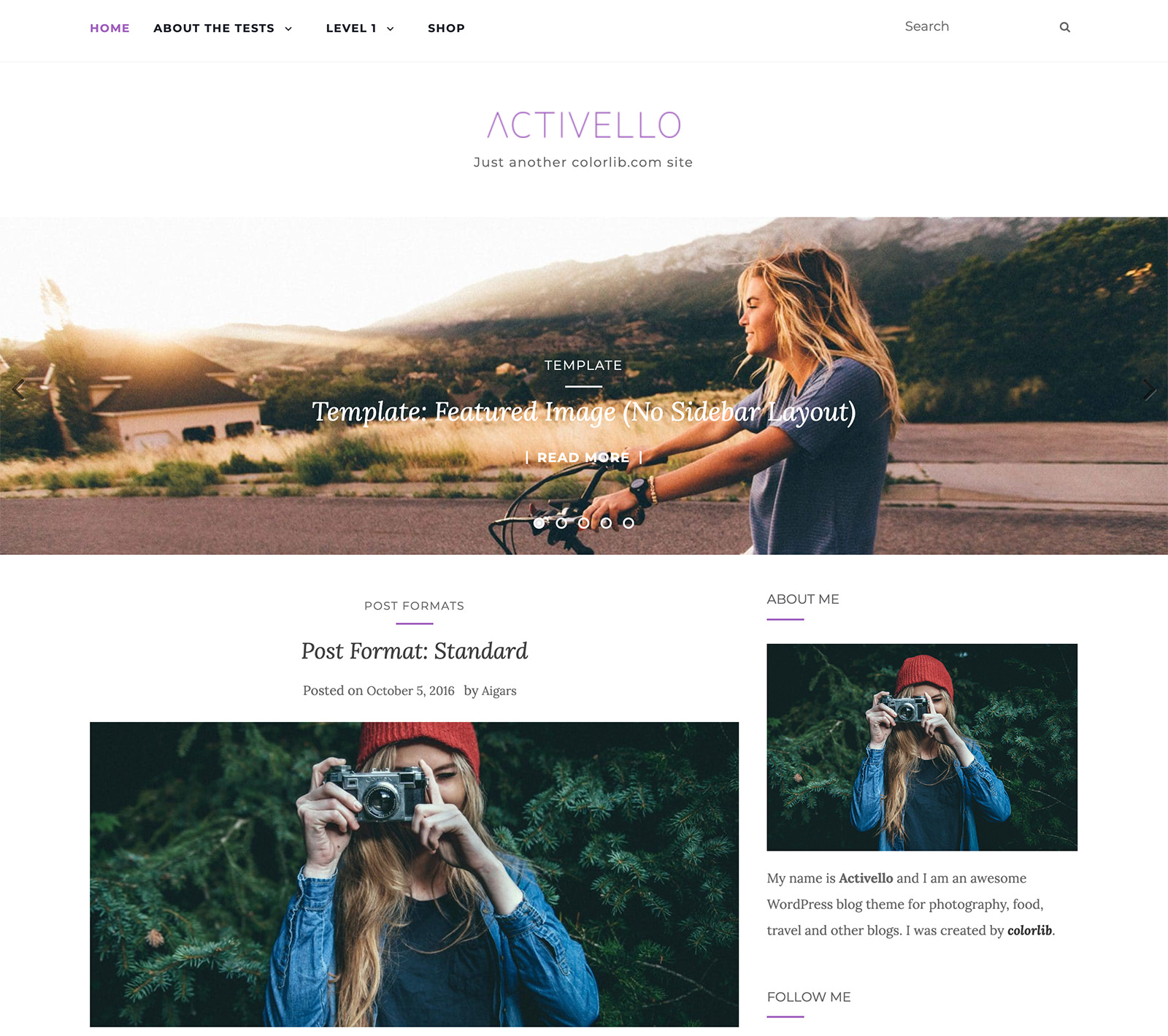 Activello WordPress Theme