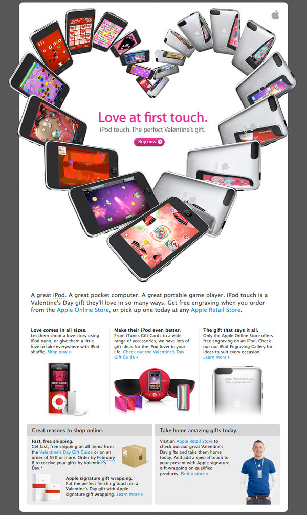 apple's love at first touch