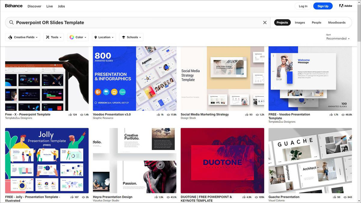 Behance - a social media platform for creatives