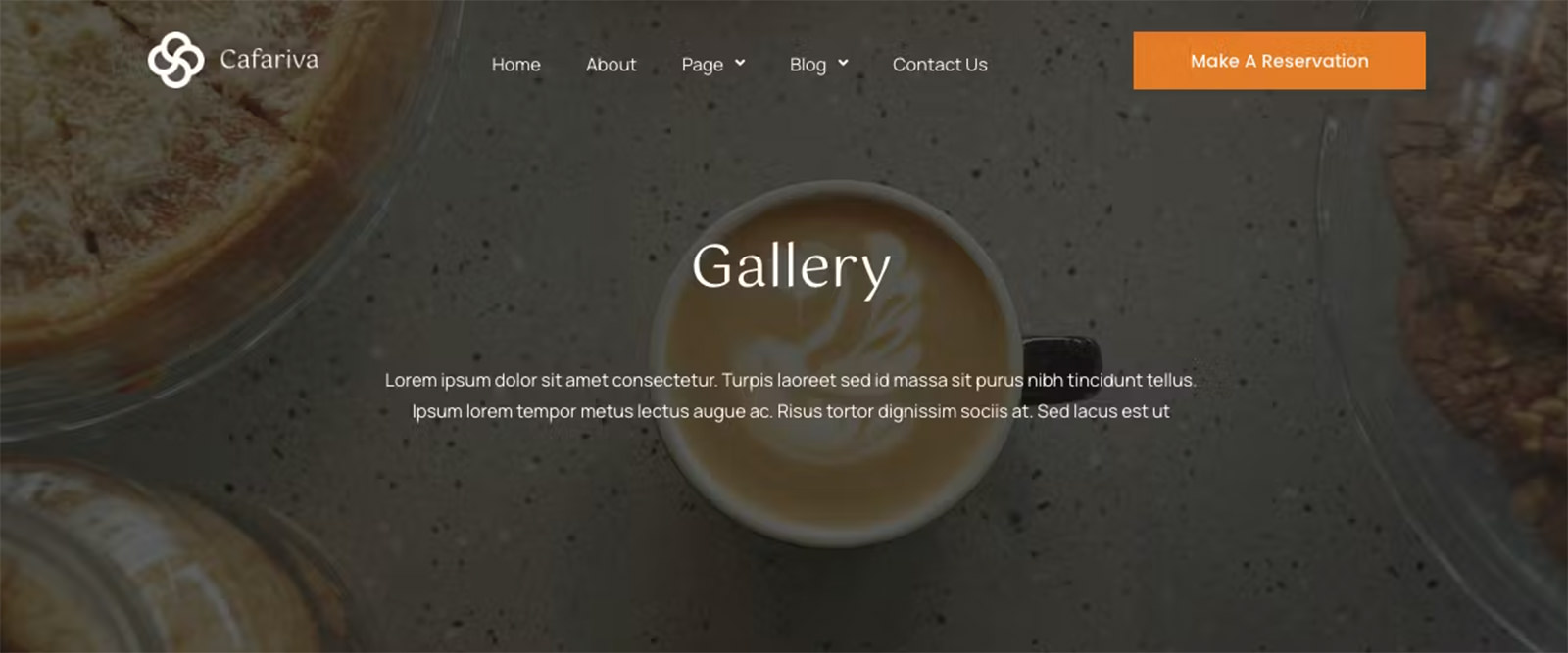 Cafariva WordPress Theme