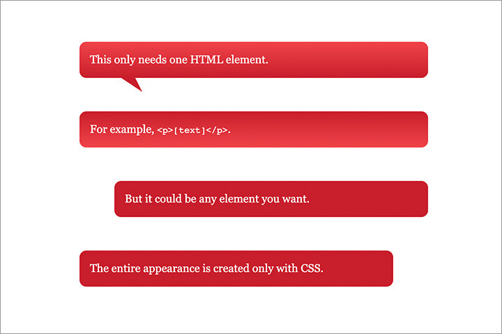 css3 bubbles