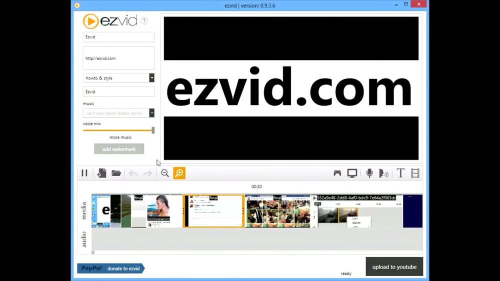 Ezvid Video Maker