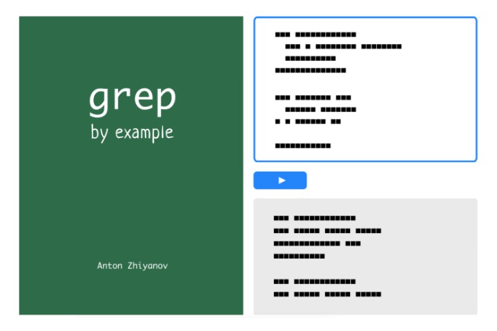 Interactive Grep CLI tutorial interface