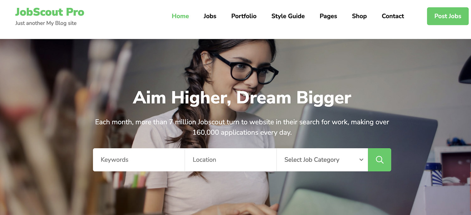 JobScout WordPress Theme