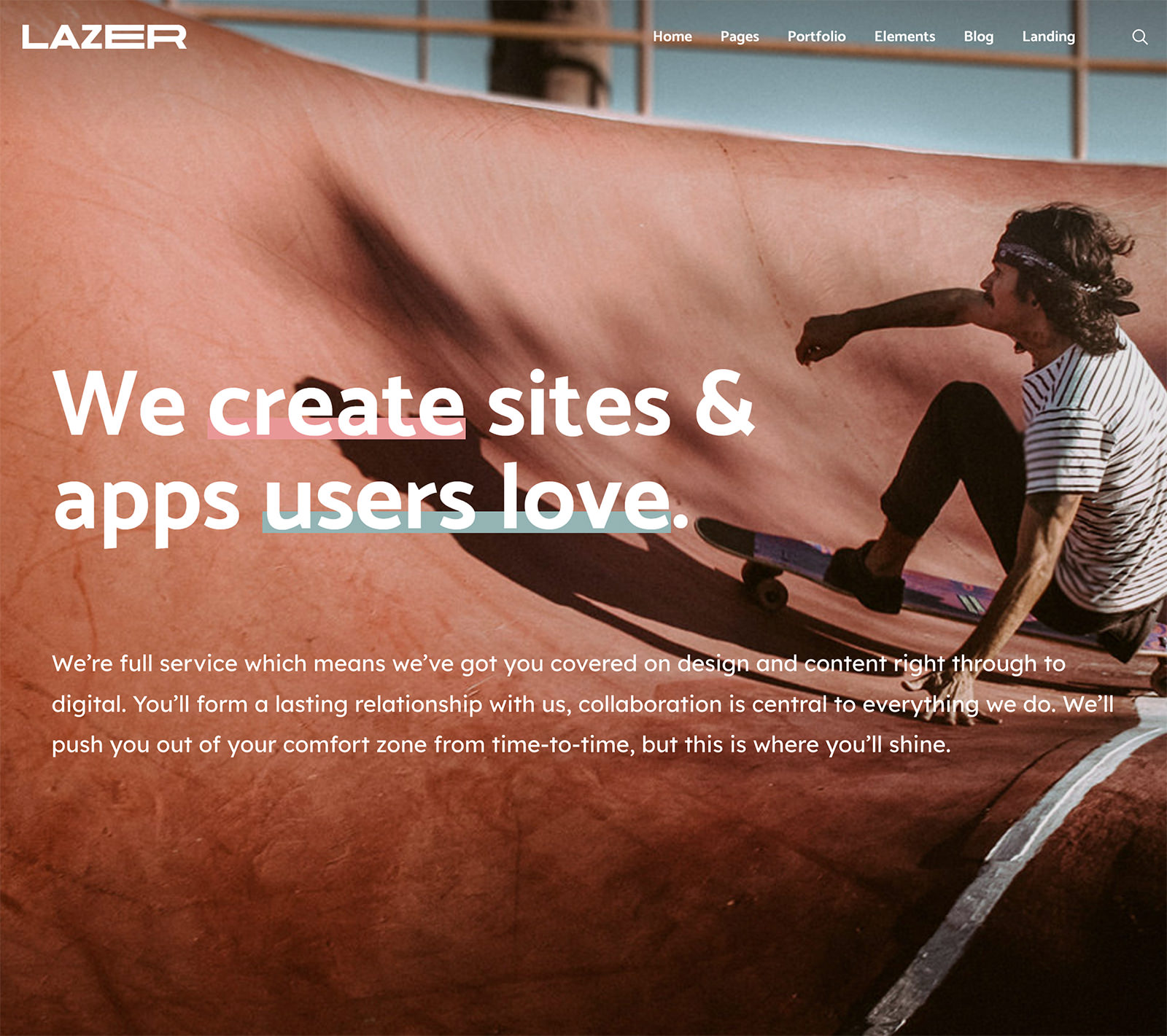 Lazer WordPress Theme