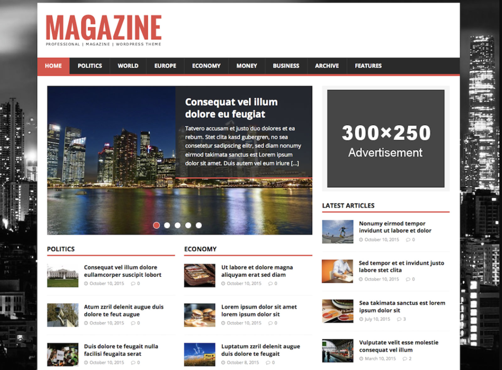 MH Magazine Lite WordPress Theme