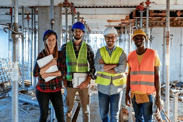 group of plumbing apprentices