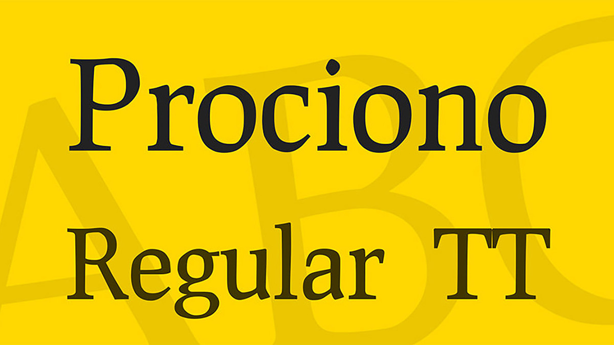 Prociono Regular