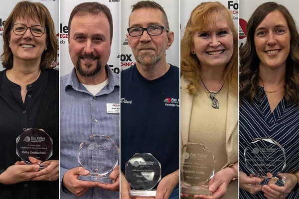 FVTC Employees Honored for Outstanding Achievements