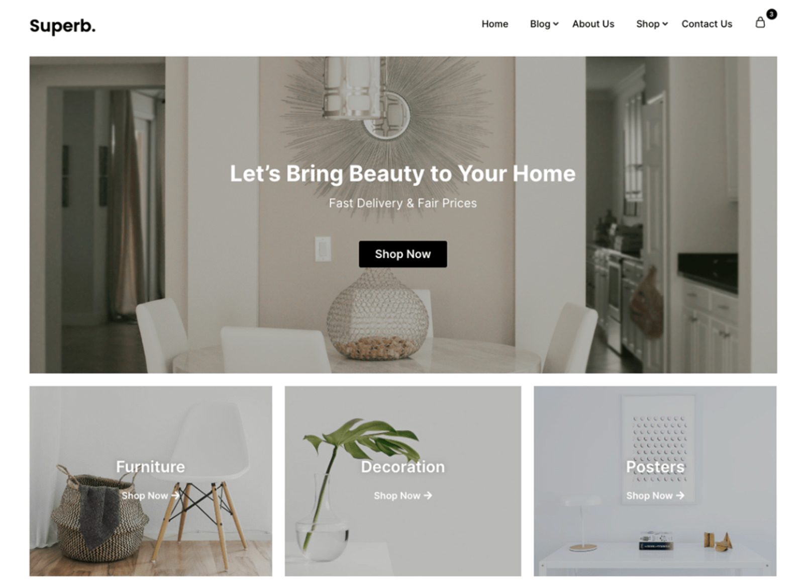 Superb Pixels WordPress Theme