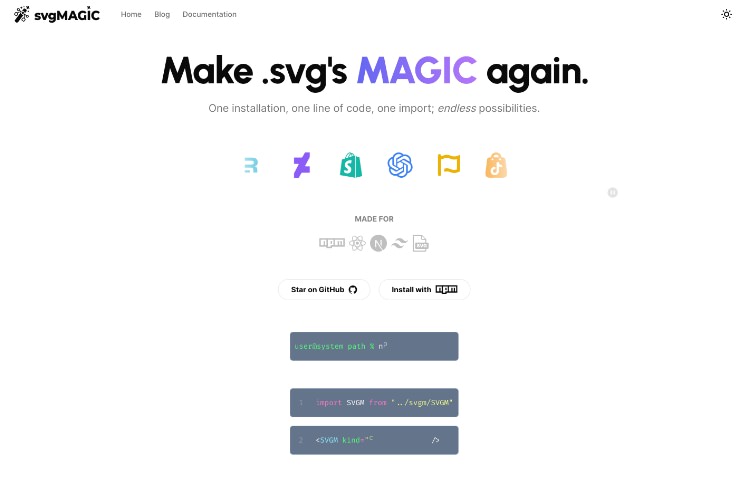 SVGMagic SVG management package