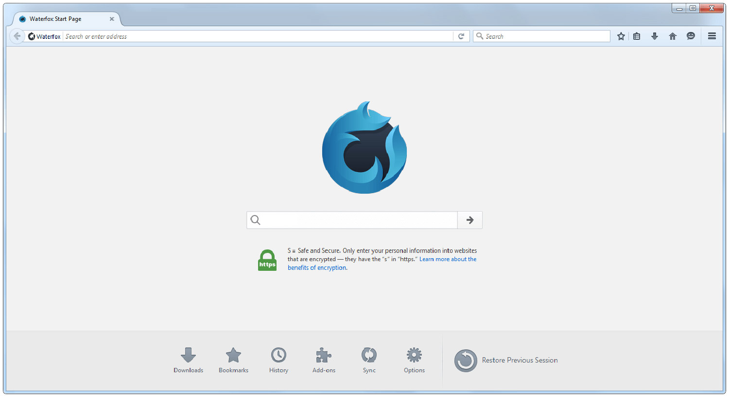 Waterfox Browser